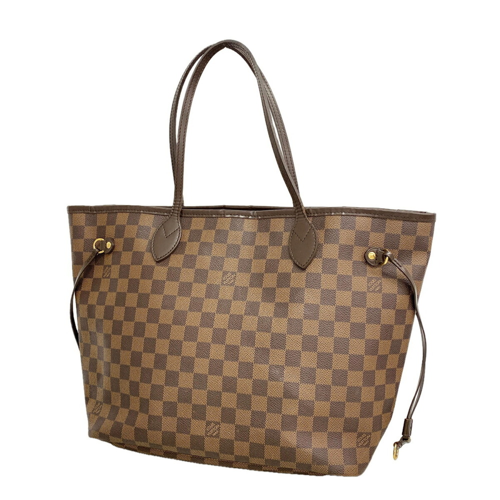 Louis Vuitton Damier Neverfull MM Tote Bag N51105 Ebene (Women's)